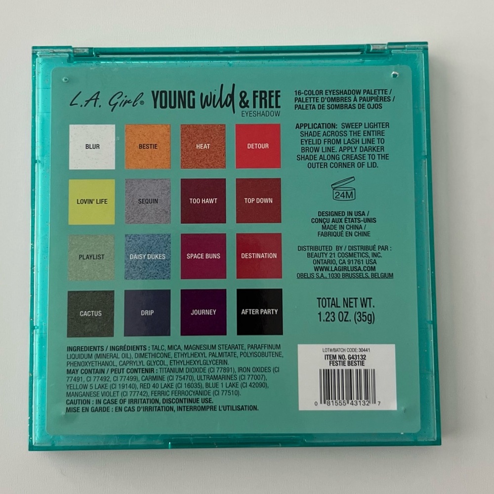 ❤️LA Girl Festie Bestie Eyeshadow Palette - Picture 3 of 5